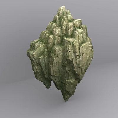 Mountain Stone Rock Stone Block Stone 3d model