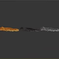 Diverse Scenic Landscapes Featuring Orange Purple Gray Rock Textures and Mountain Terrain