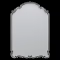 Ornate Vintage Mirror With Carved Gold Frame And Intricate Patterns For Wall Decor
