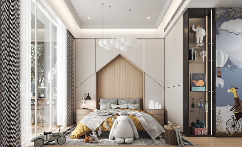 Children's room 3d model