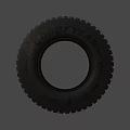 Goodyear Tire With 28575R16 Size And Aggressive Tread Pattern Design 3d model