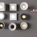 Minotli Modern Downlights And Spotlights Featuring Various Square Round Design Styles
