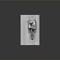 Wheel Excavator Utility Vehicle With Cab Mechanical Arm And Bucket On Flat Ground