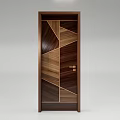 Single door 3d model