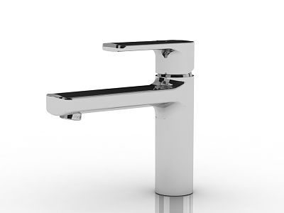 Modern faucet 3d model