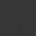 Anime Style Character Outfit With Brown Spiky Hair Red Black Attire And Ornate Boots