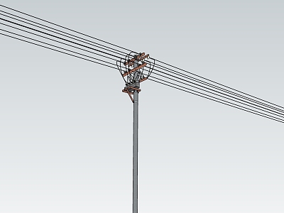 telephone pole model