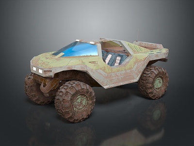 Modern Beach Vehicle All-terrain Vehicle Toy Car Four-wheeler model