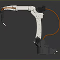 Modern Robot Arm Robot Arm Mechanical Arm Robot Arm Robot Head 3d model