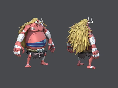 One Piece-Oz 3d model