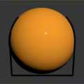 Stylish Yellow Sphere Life Accessory Wearing Black Glasses Modern Decorative Look