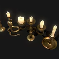 Elegant Gold Candle Holders In Diverse Designs And Decorative Styles
