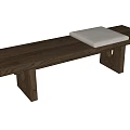 Sofa stool 3d model