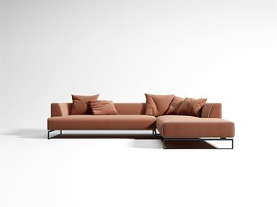 Modern corner sofa multiplayer corner sofa model