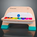 Baby Einstein Wooden Toddler Musical Toy With Colorful Piano Keys And Blue Base