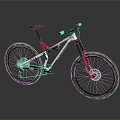 Modern Bike Cross Country Bike Sport Bike Race Bike 3d model