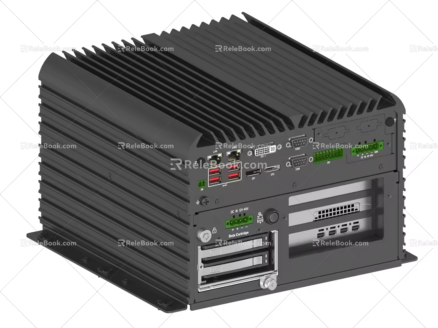 Industrial Computer Industrial Server Industrial Computer 3d model