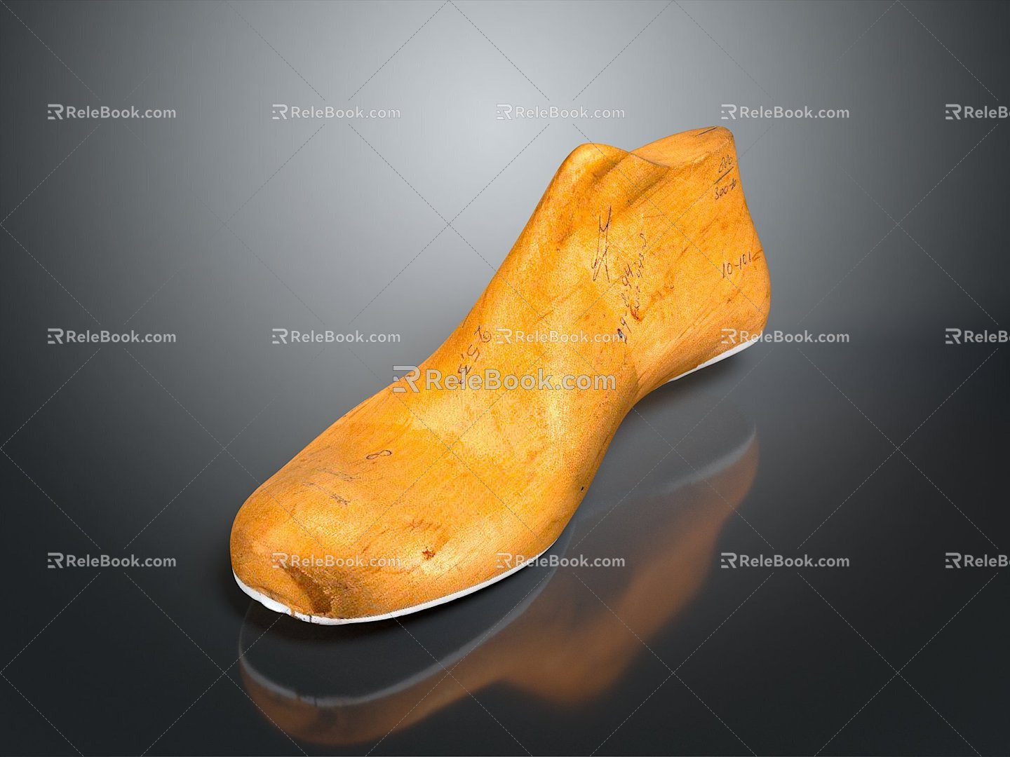 Shoe Mold Mold for Shoes Wooden Shoe Mold Lifestyle Supplies 3d model