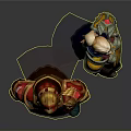 Fantasy Male And Female Warrior Characters In Detailed Armor Design