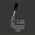 Metal Clamp Tool With Adjustable Handle And Silver Metal Structure Locking Mechanism Industrial Workshop Equipment