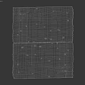 Beige Square Rug With Woven Texture And Handmade Design For Modern Living Space