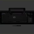 Advanced Electronic Drawing Tablet With 3D Modeling Software Interface