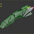 Modern fighter sci-fighter sci-fighter space fighter 3d model