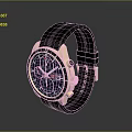 Waterproof Watch Technology Watch High Tech Watch Science Fiction Watch Modern Editable Screen 3d model