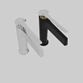 Modern Chrome Faucet With Sleek Single Handle Design For Kitchen Or Bathroom