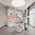 Modern Hospital Stomatological Hospital 3d model