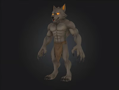 Werewolf 3d model