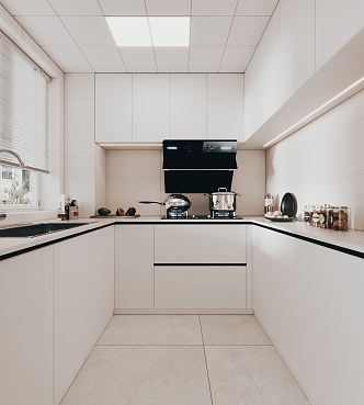 Modern Kitchen 3d model