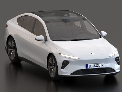 Weilai ET7 Weilai Automobile New Energy Vehicle 3d model