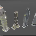 Future Architecture Concepts Featuring Futuristic Skyscrapers With Spiral And Layered Designs