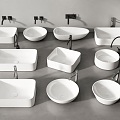 Modern wash basin 3d model