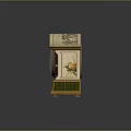 Floor Clock Big Clock Retro Clock Retro Clock Retro Clock Large Clock Pendulum Furnishings 3d model