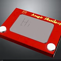 Red Magic Scales Digital Weighing Scale With Hi Display And White Buttons