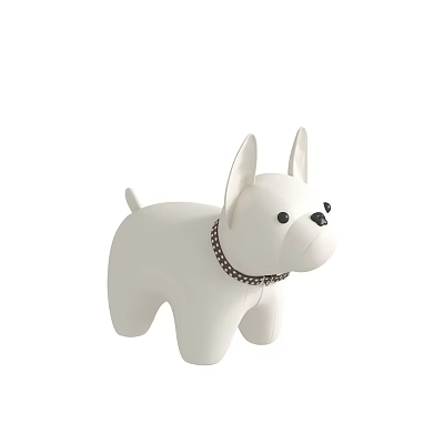 Fighting Dog Stool 3d model Fighting Dog Stool 3d model