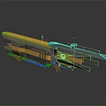 Modern Yellow And Black Streamlined Train Design With Futuristic Exterior Features
