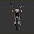 Modern motorcycle two-wheeled motorcycle off-road motorcycle road racing motorcycle 3d model