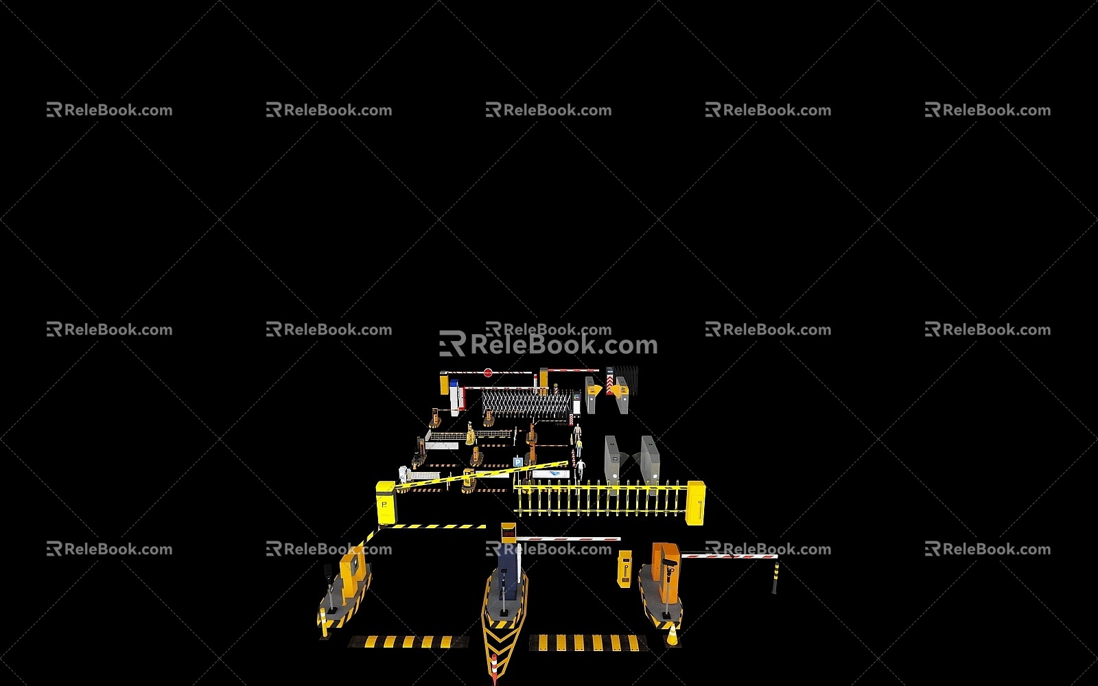 Toll Rod 3d model