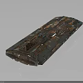Satellite Module With Intricate Circuitry And Metallic Structure For Aerospace Missions And Space Research