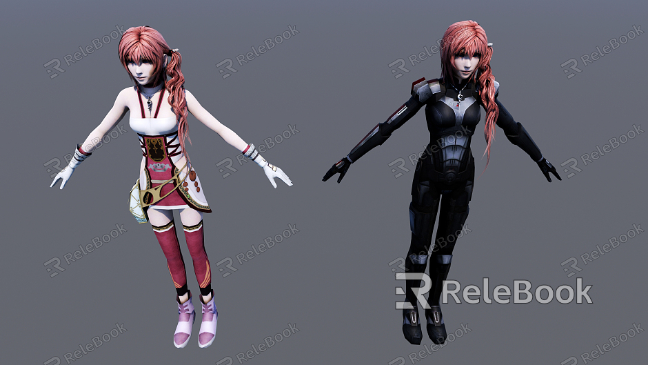 Modern Game Characters model