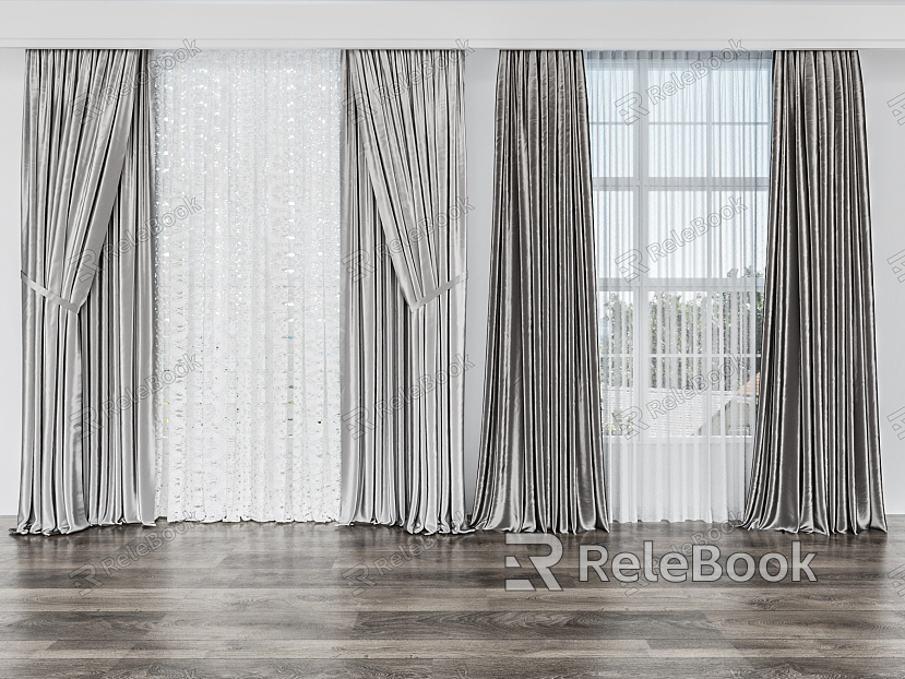 Modern Curtains model