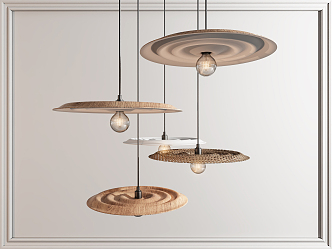 Quiet chandelier 3d model