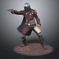 Modern Game Character Mandalorian Star Wars Character Star Wars Heroes Space Warrior 3d model