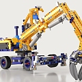 Lego Heavy Excavator 3d model