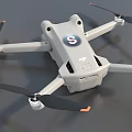 Unmanned Aerial Vehicle Dajiang Unmanned Reconnaissance Aircraft Logistics Distribution Aerial Photography Unmanned Aerial Vehicle Intelligent Technology Low Face Number Low Model Simple Model Game Film and Television Level Super Realism 3d model