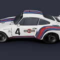 Porsche 935 sports car Super Racing Luxury Car Super sports car Low Face Number Low Model Simple Model Game Sub-era Film and Television Super Realism 3d model