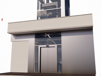 Modern Elevator 3d model